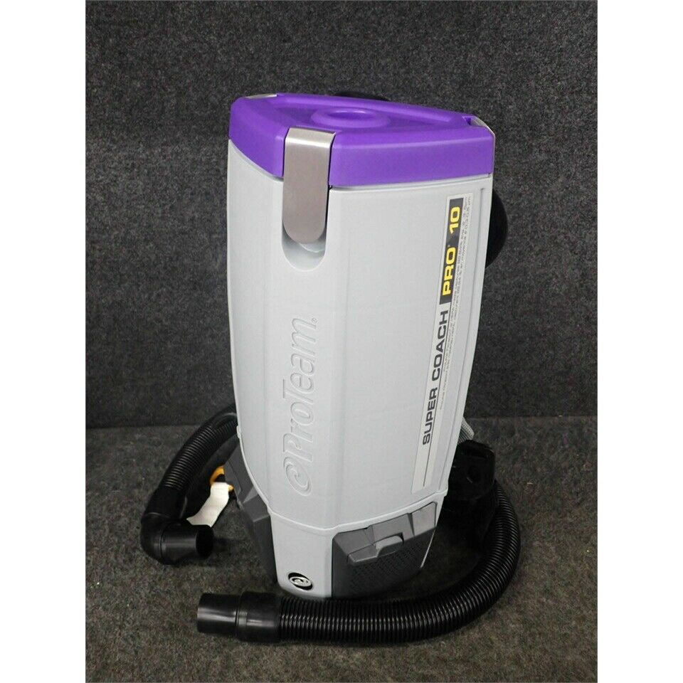 Proteam 107304 Coach Pro 10 Backpack Vacuum 10qt, Unused But Missing Power Cord*